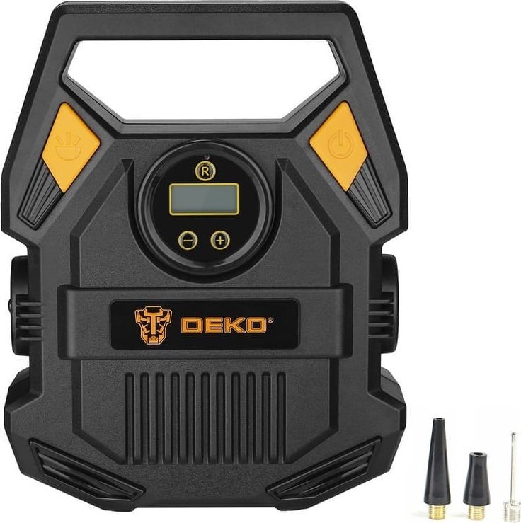 фото Автомобільний компресор (електричний) Deko DKCP160Psi-LCDG