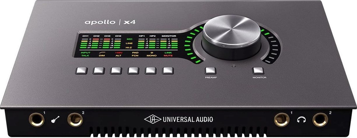 фото Аудіоінтерфейс Universal Audio Apollo x4 Heritage Edition (Desktop/Mac/Win/TB3)