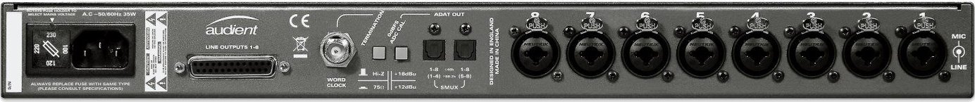 фото Мікрофонний передпідсилювач Audient ASP800