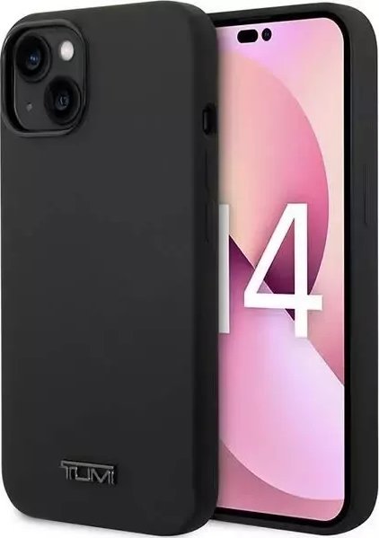 4kom.pl Etui na telefon Tumi Liquid Silicone hardcase do iPhone 14 Plus czarny/black