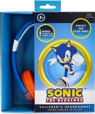 фото Навушники без мікрофону OTL Kids Sonic Blue (SH0911)