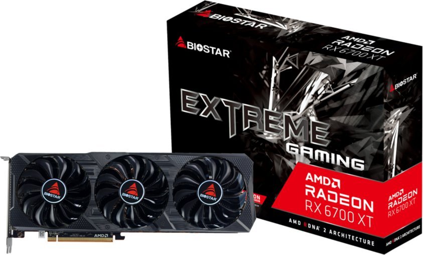 фото Відеокарта Biostar Radeon RX 6700 XT (VA67T6TML9)