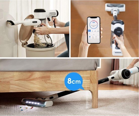 фото Вертикальний + ручний пилосос (2в1) Tineco Pure One X (VS100500DE)