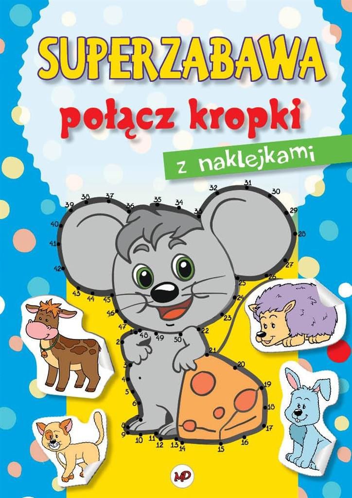 Super zabawa. Połącz kropki- myszka - 214121