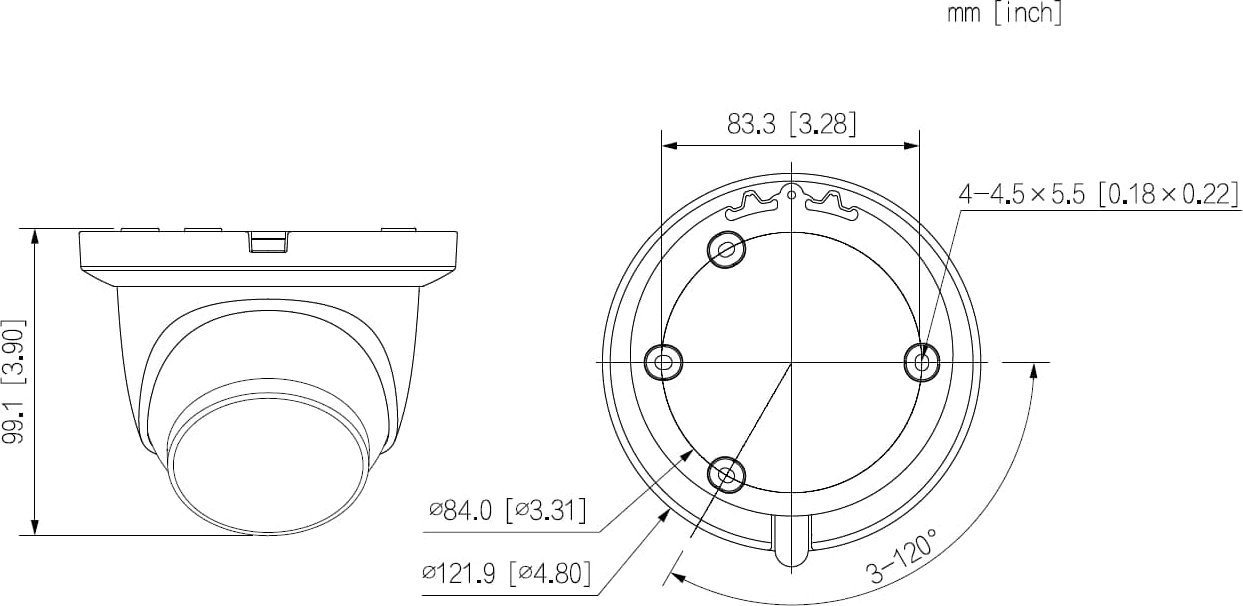 фото IP-камера Dahua Technology IPC-HDW2849TM-S-IL-0280B Black