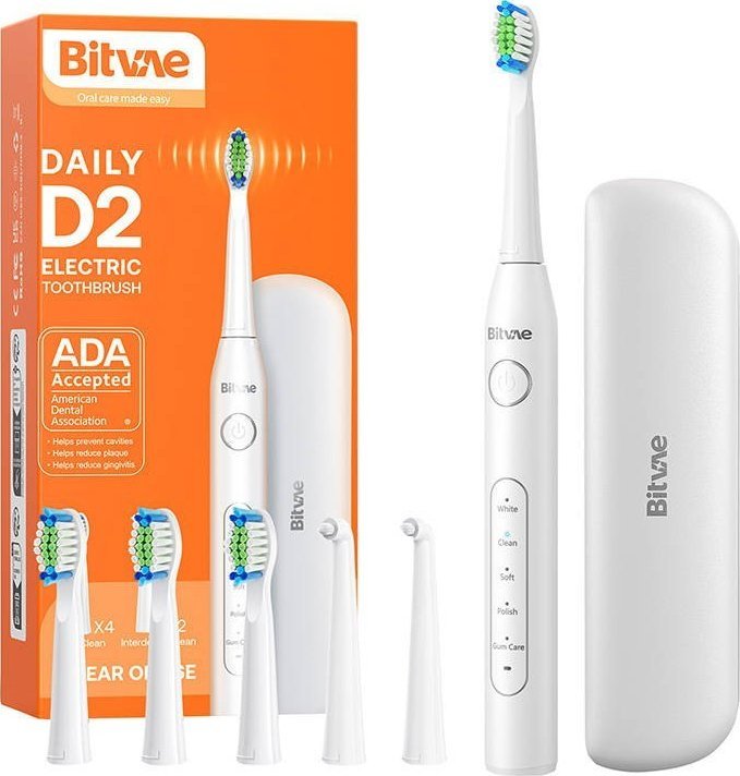 фото Електрична зубна щітка Bitvae D2 White (BV-D2-w)