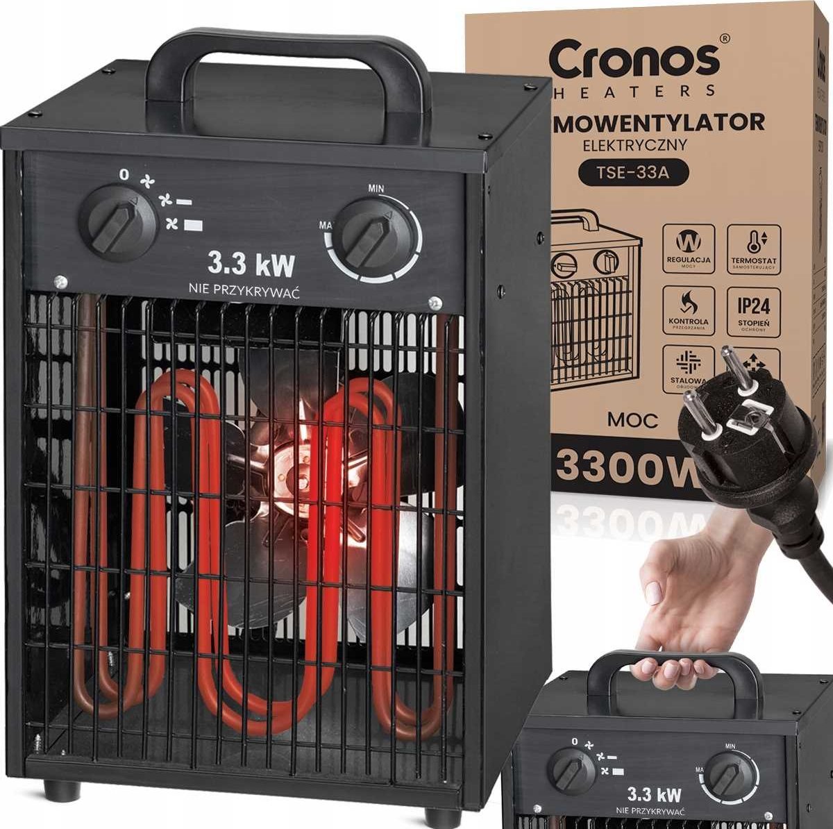 фото Тепловентилятор Cronos TSE-33A