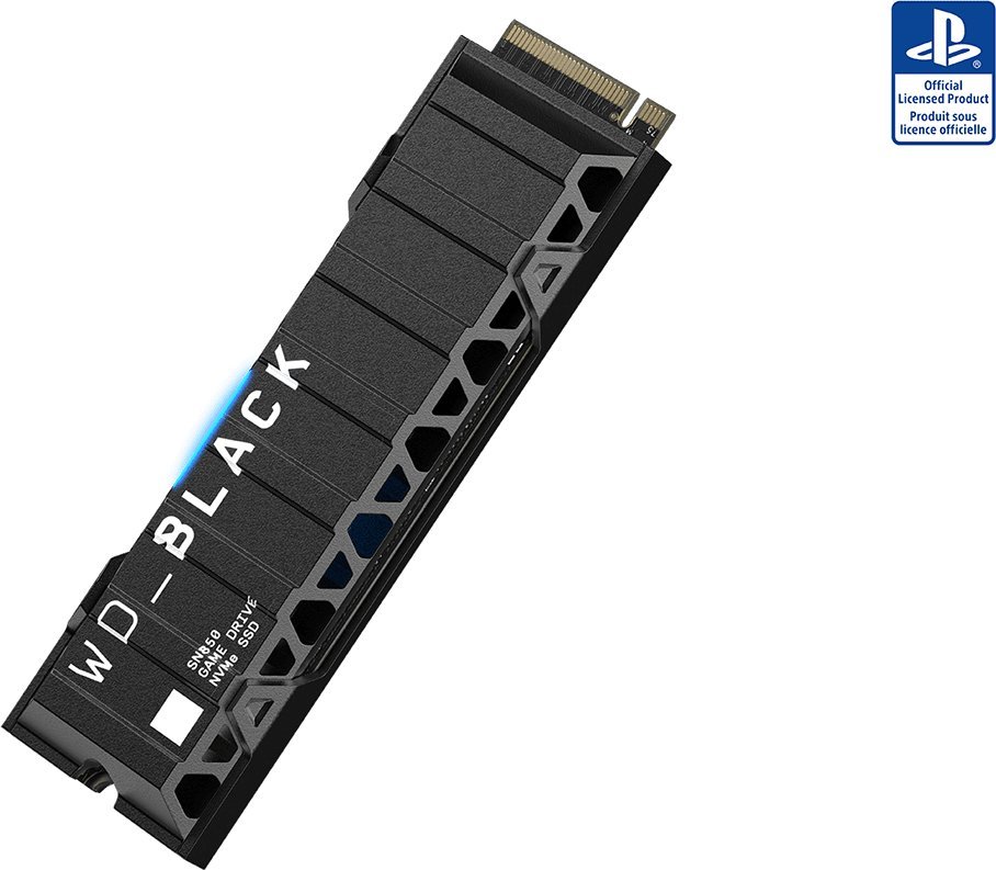 фото SSD накопичувач WD Black SN850 1 TB for PS5 (WDBBKW0010BBK-WRSN)