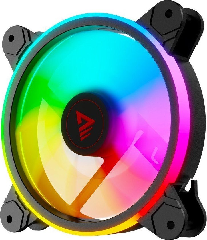 фото Вентилятор Savio FAN-01 ARGB Black 4-pack (SAVGFAN-01)