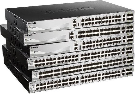 фото Комутатор керований рівня 3 D-Link DGS-3130-54TS