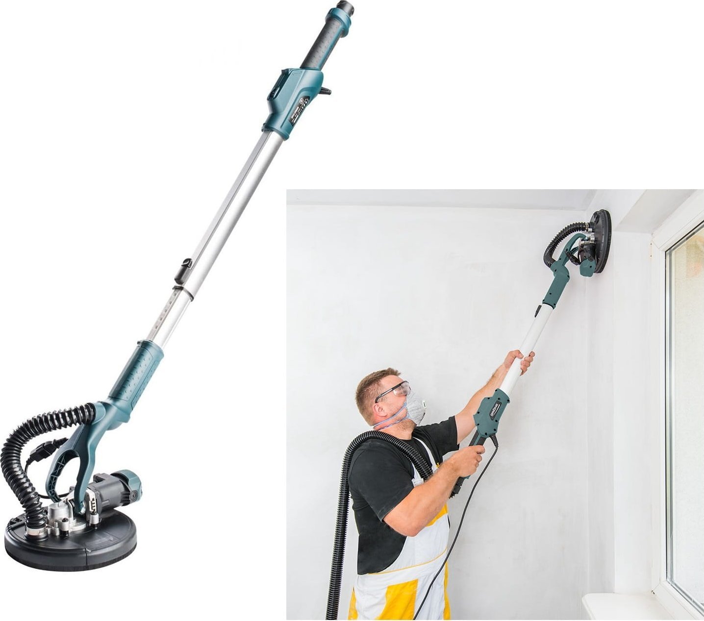 фото Шліфувальна машина по штукатурці Grone GWG 7-225 RB