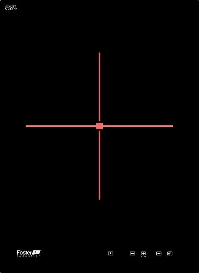 фото Індукційна варильна поверхня Foster S4000 Domino Q4 Ceramic (7321240)