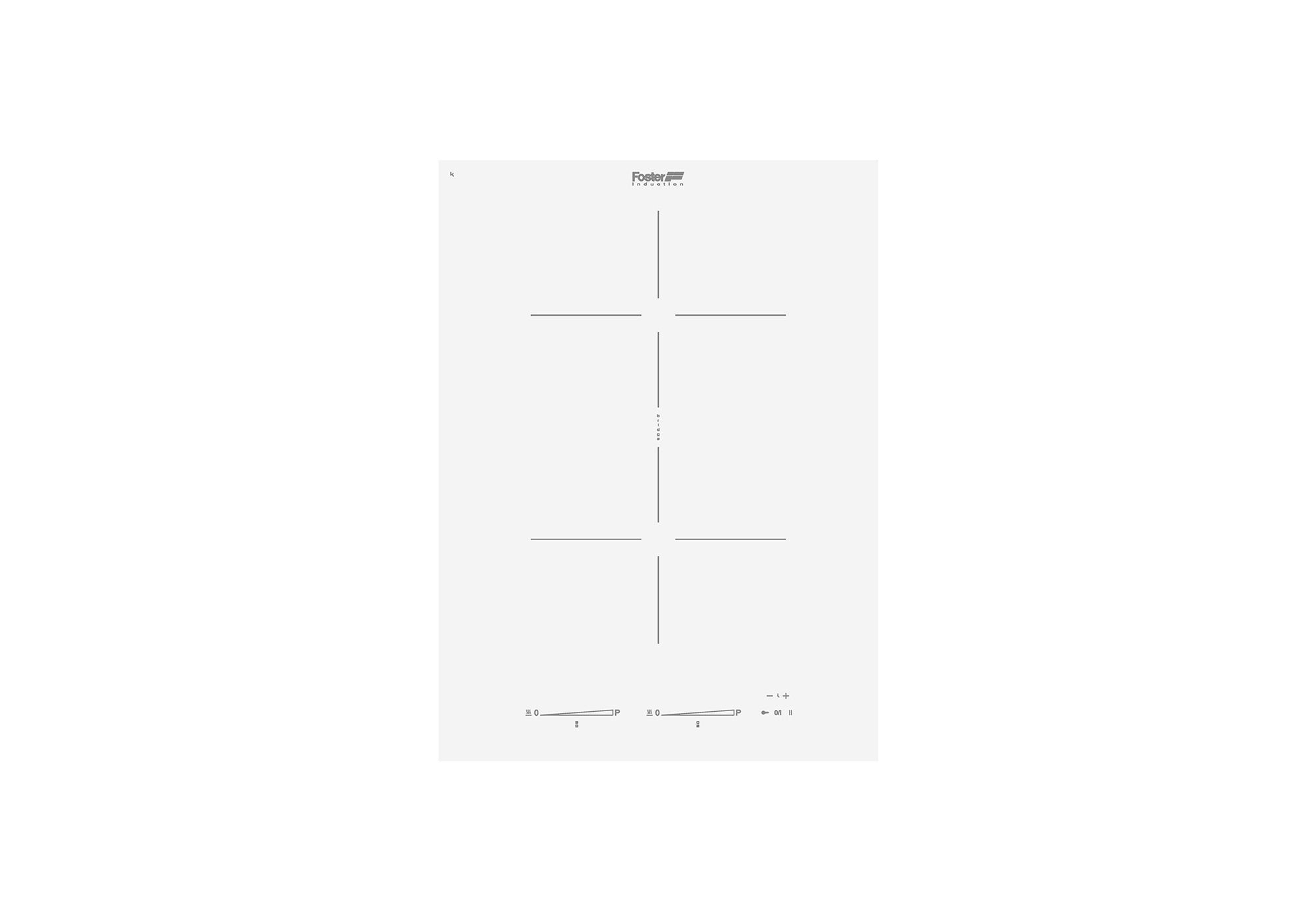 фото Індукційна варильна поверхня Foster S4000 Domino (7341255)