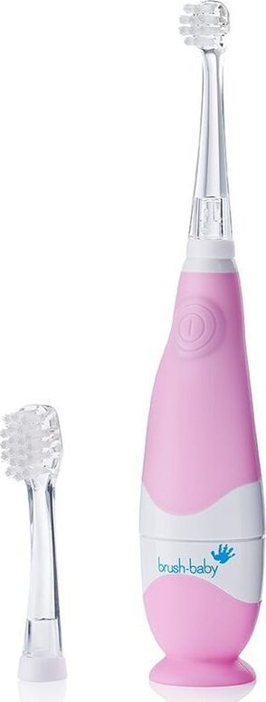 фото Електрична зубна щітка Brush-Baby BabySonic Pink