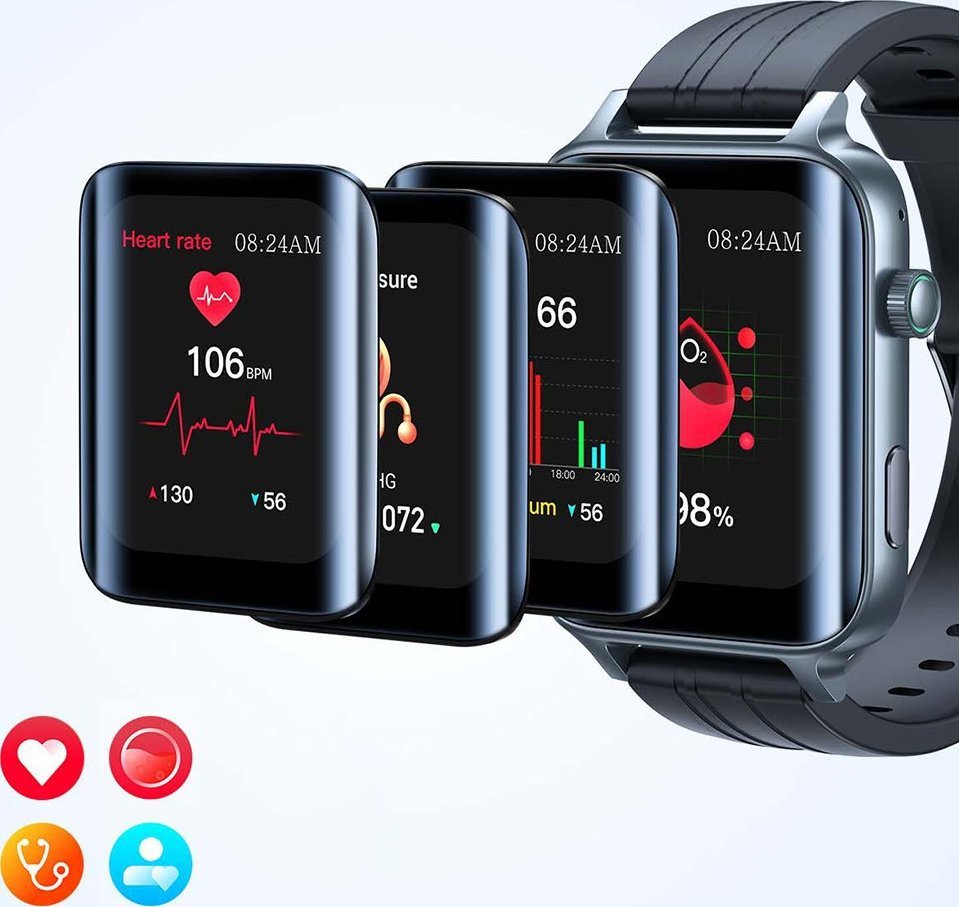 фото Смарт-годинник Joyroom JR-FT6 Black