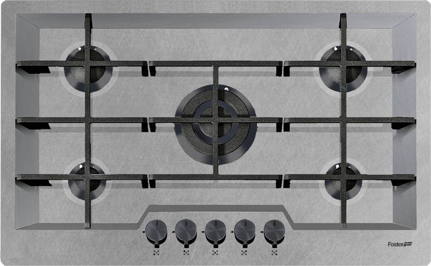 фото Газова варильна поверхня Foster KE 5G HOB FL.MNT Vintage (7601082)