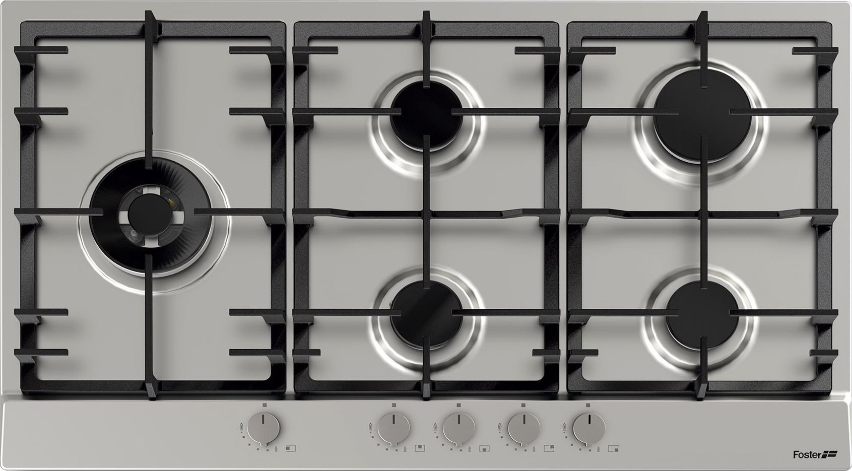 фото Газова варильна поверхня Foster St. Steel Power Hob 5G (7016032)