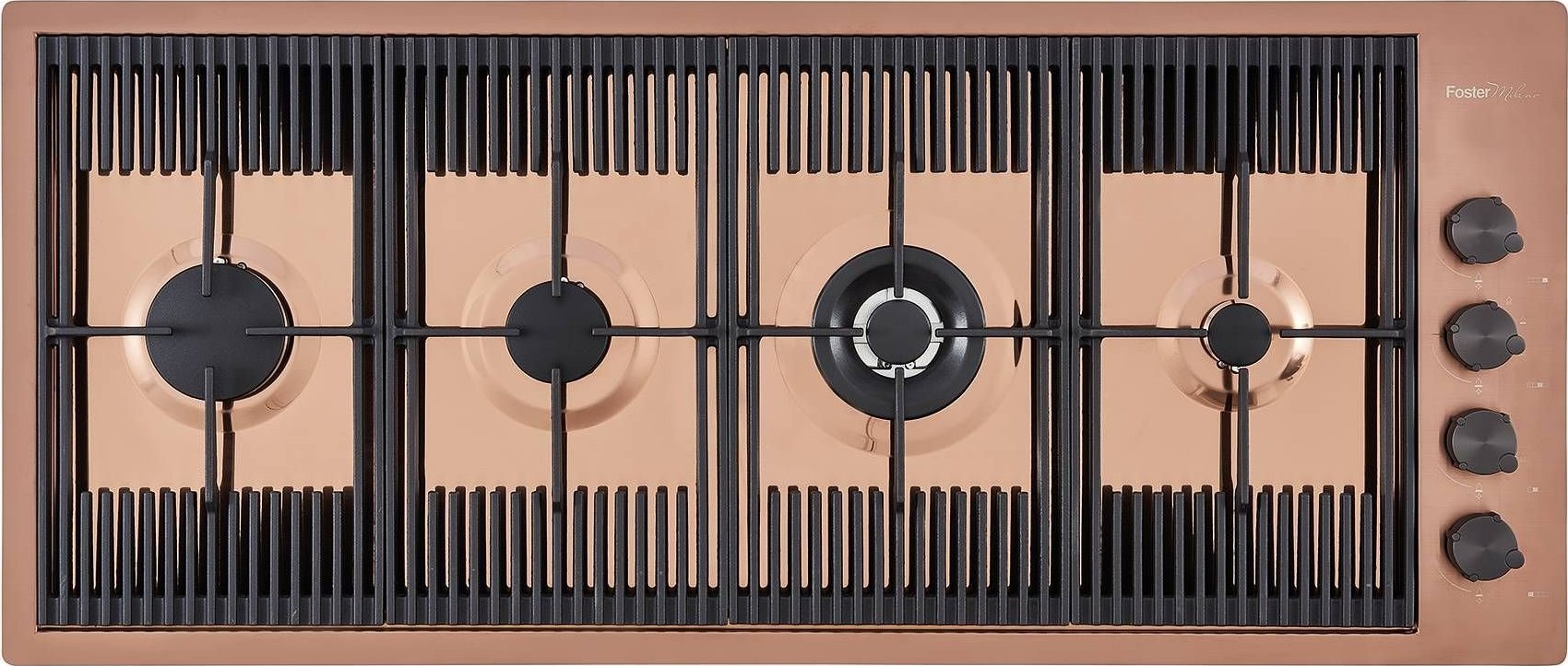 фото Газова варильна поверхня Foster Milanello HOB 4G FL.M Copp (7681008)