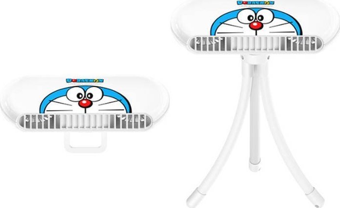 фото Вентилятор портативний Remax Doraemon Boqin White