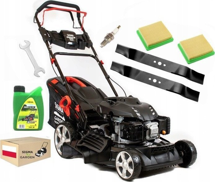 фото Газонокосарка бензинова Sigma BN53SMH-B Black