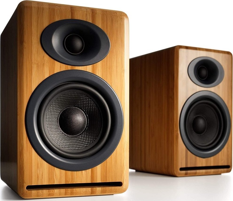 фото Акустичні колонки AudioEngine P4 Natural Bamboo
