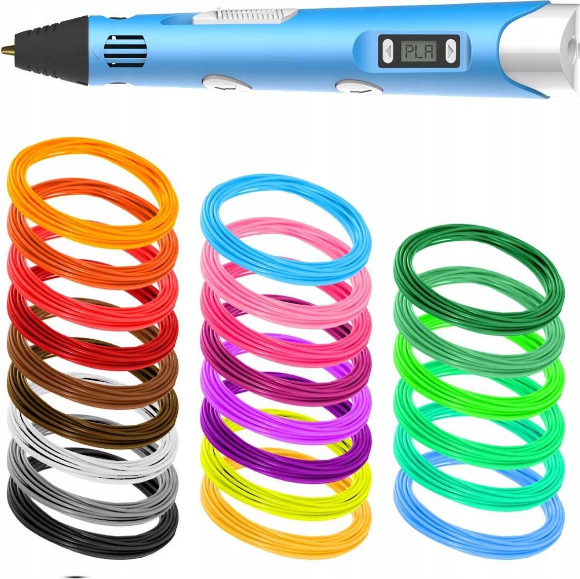 фото 3D ручка Heckermann 3041-2Y Blue