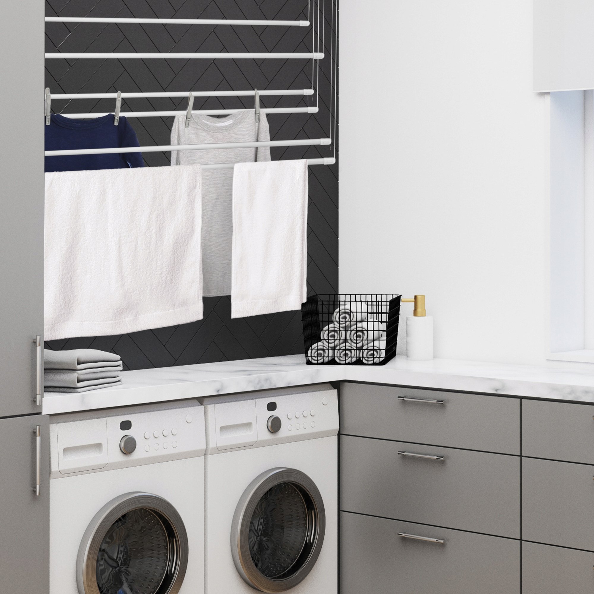 фото Стельова сушилка для білизни Kadax Torp 170