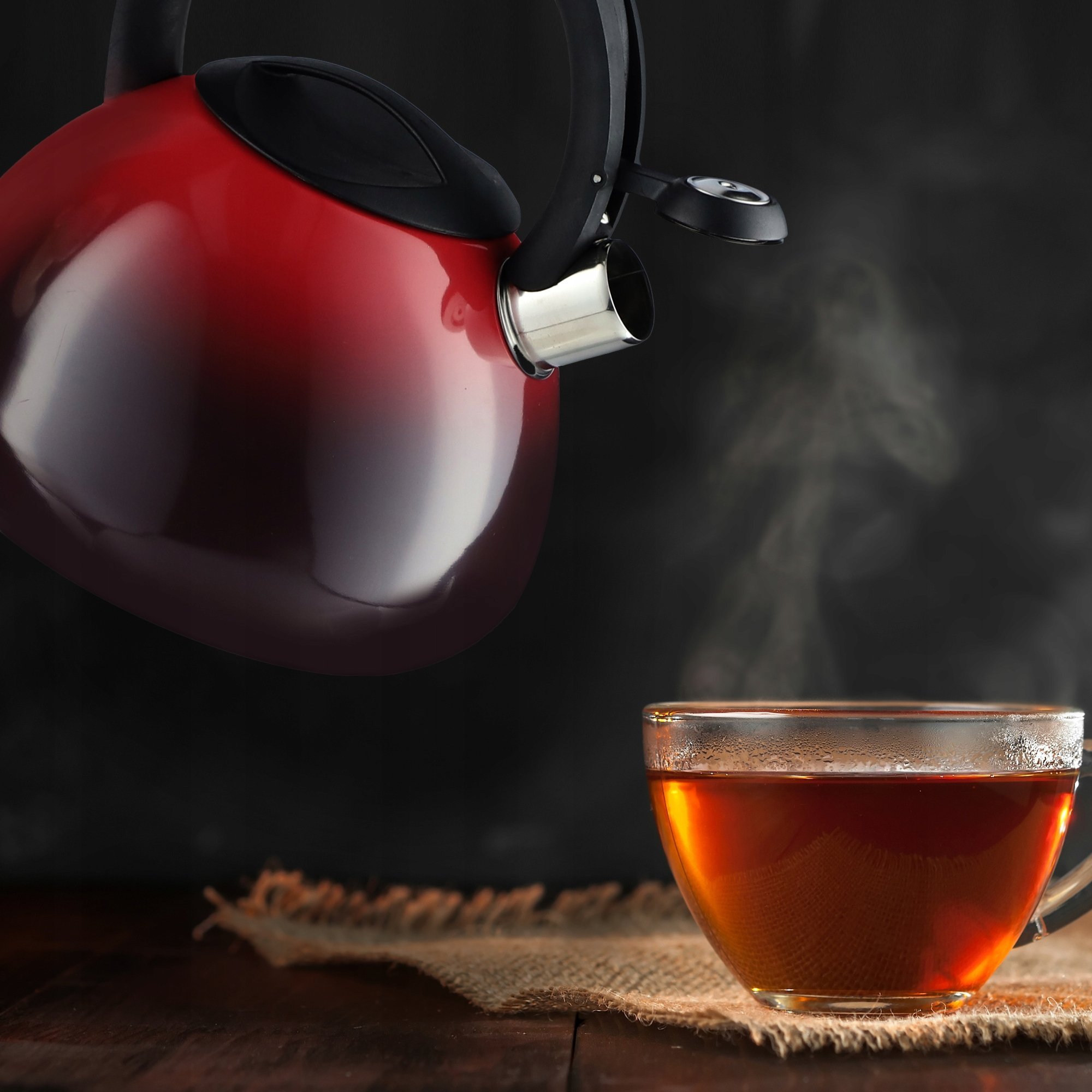 фото Чайник Kadax Mores Red