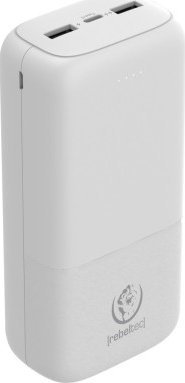фото Зовнішній акумулятор (павербанк) Rebeltec P30 30000mAh White