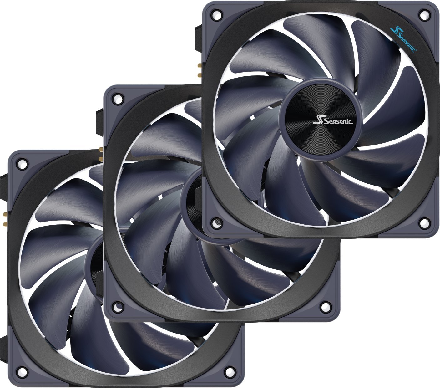 фото Вентилятор SeaSonic MagFlow 1225 PWM 3-pack (SF-12025MF-P)