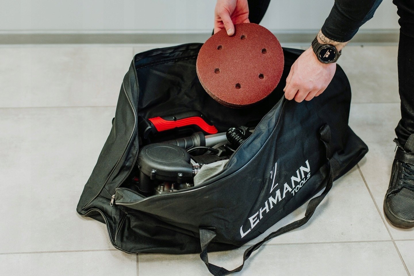 фото Шліфувальна машина по штукатурці Lehmann Aurore