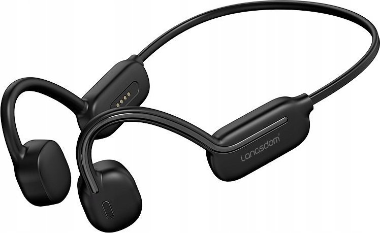 фото Навушники з мікрофоном Langsdom Opetec Swim 1 Black