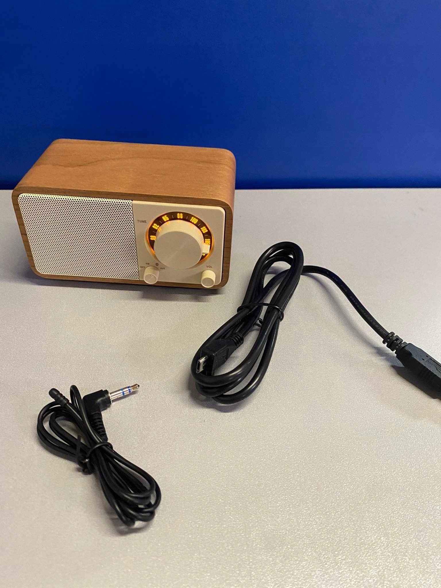 фото Радіоприймач Sangean WR-7 Genuine Mini Walnut