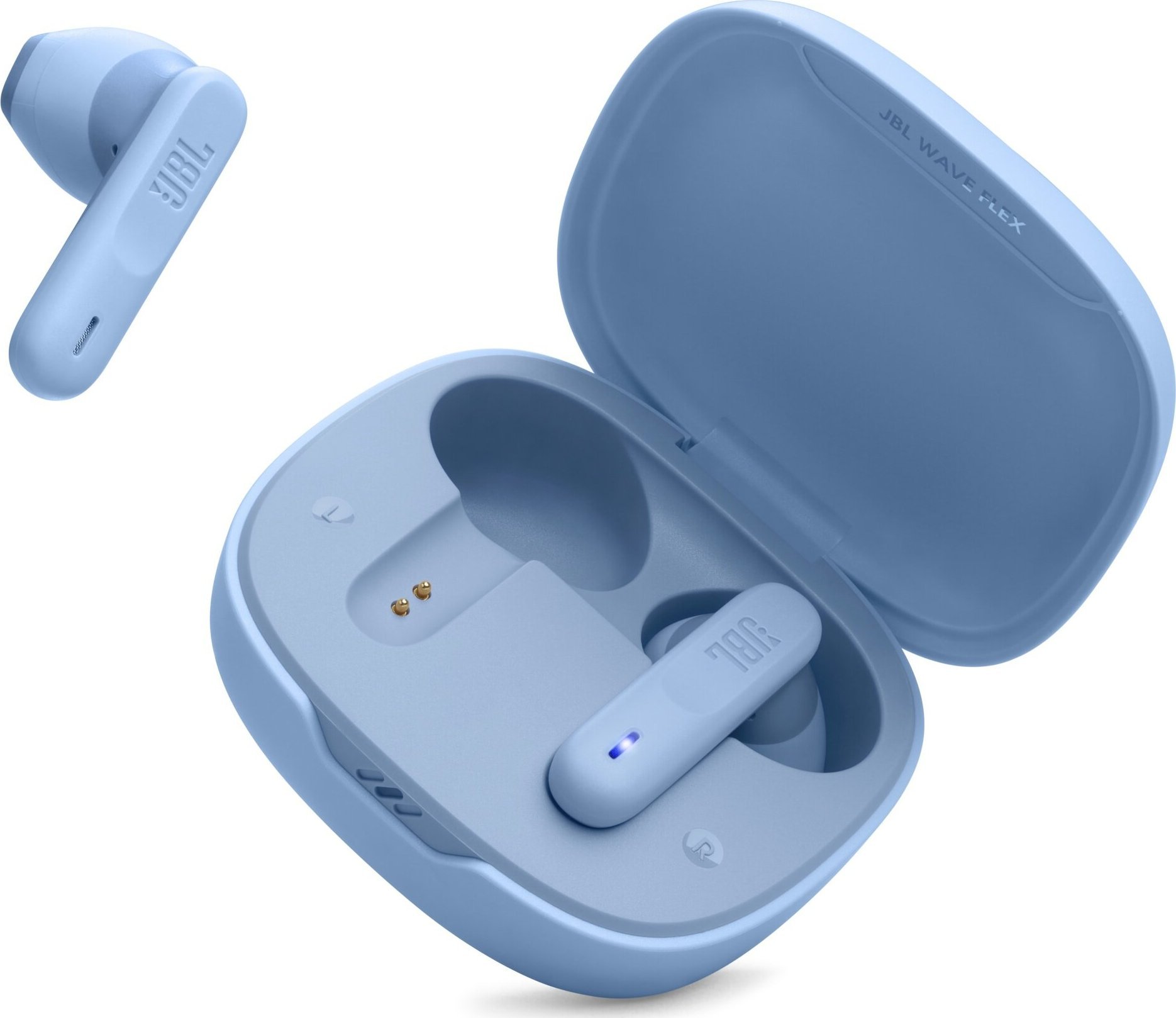 фото Навушники TWS JBL Wave Flex Blue (JBLWFLEXBLU)