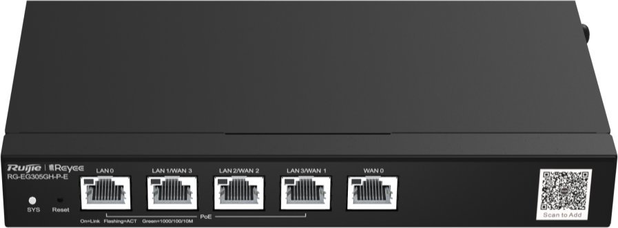 фото Маршрутизатор Ruijie Networks RG-EG310GH-P-E