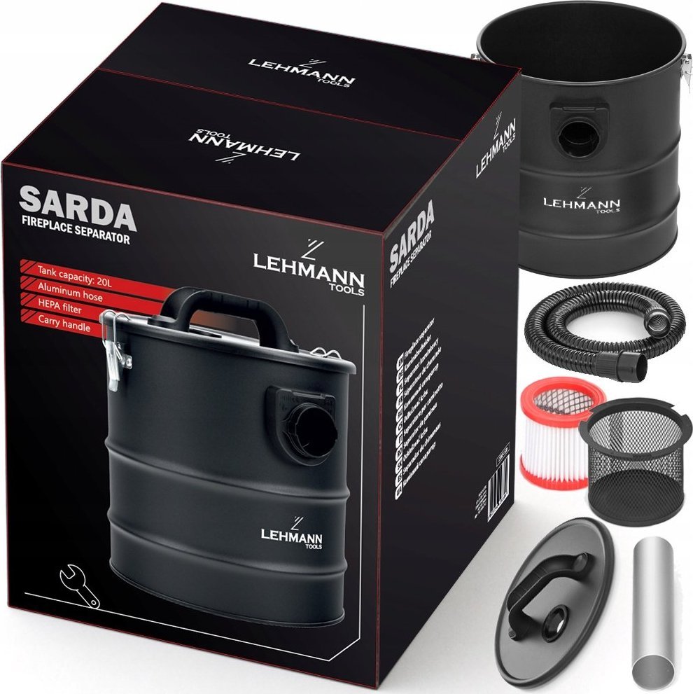 фото Пилосос для збору золи Lehmann Sarda LTOAT-1520