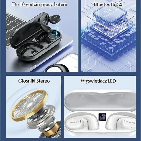 фото Навушники TWS Awei T69 Black (AWE000161)