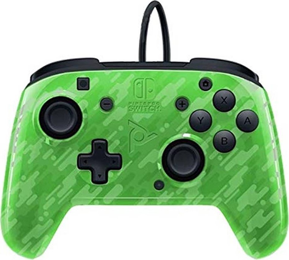 фото Геймпад PDP Delux+ Audio Camo Green (500-134-EU-CM03)