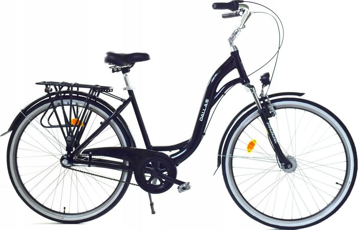 фото Велосипед міський Dallas City 28 3spd Nexus Dynamo Black