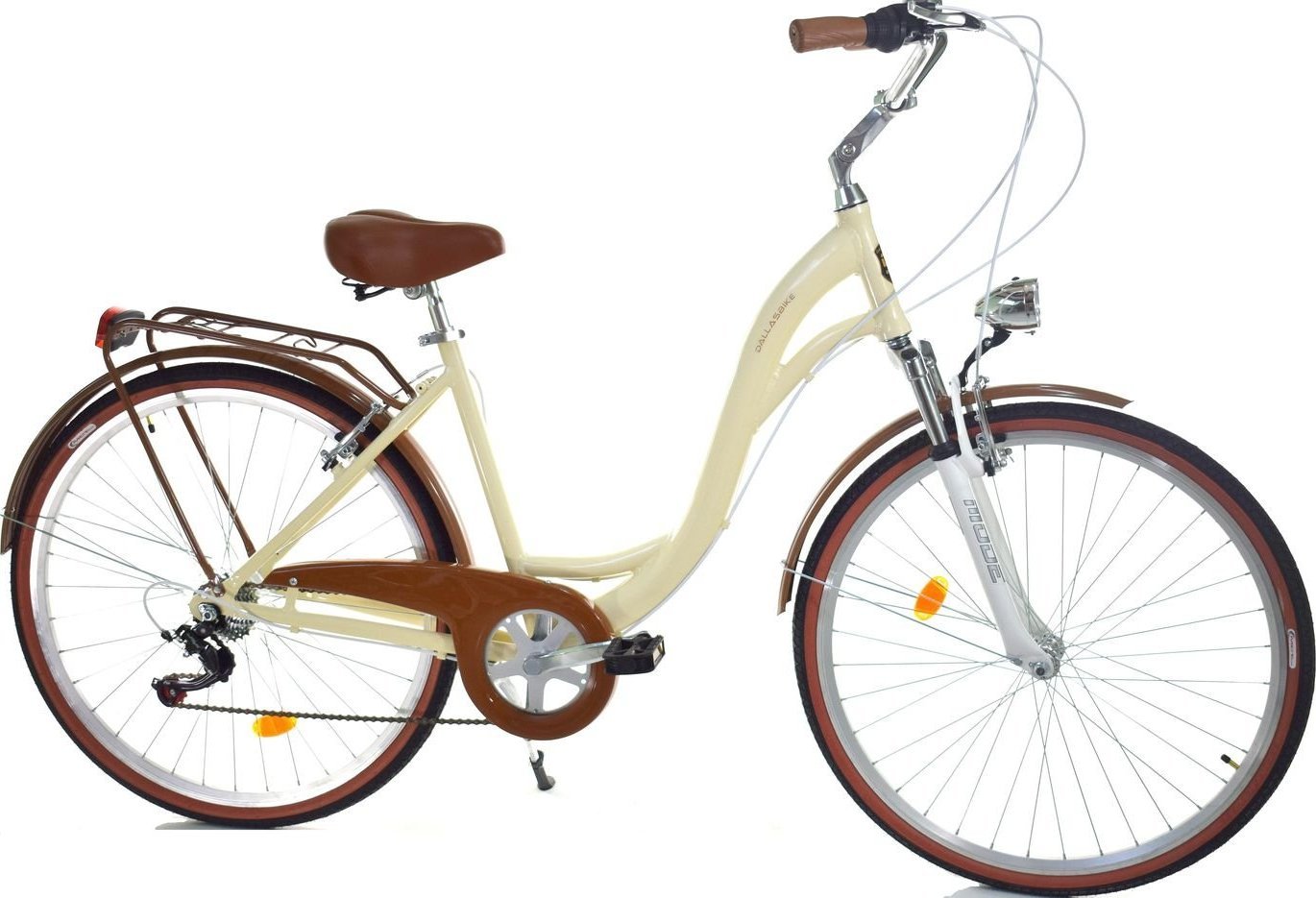 фото Велосипед міський Dallas City 28 7spd Cream/Brown