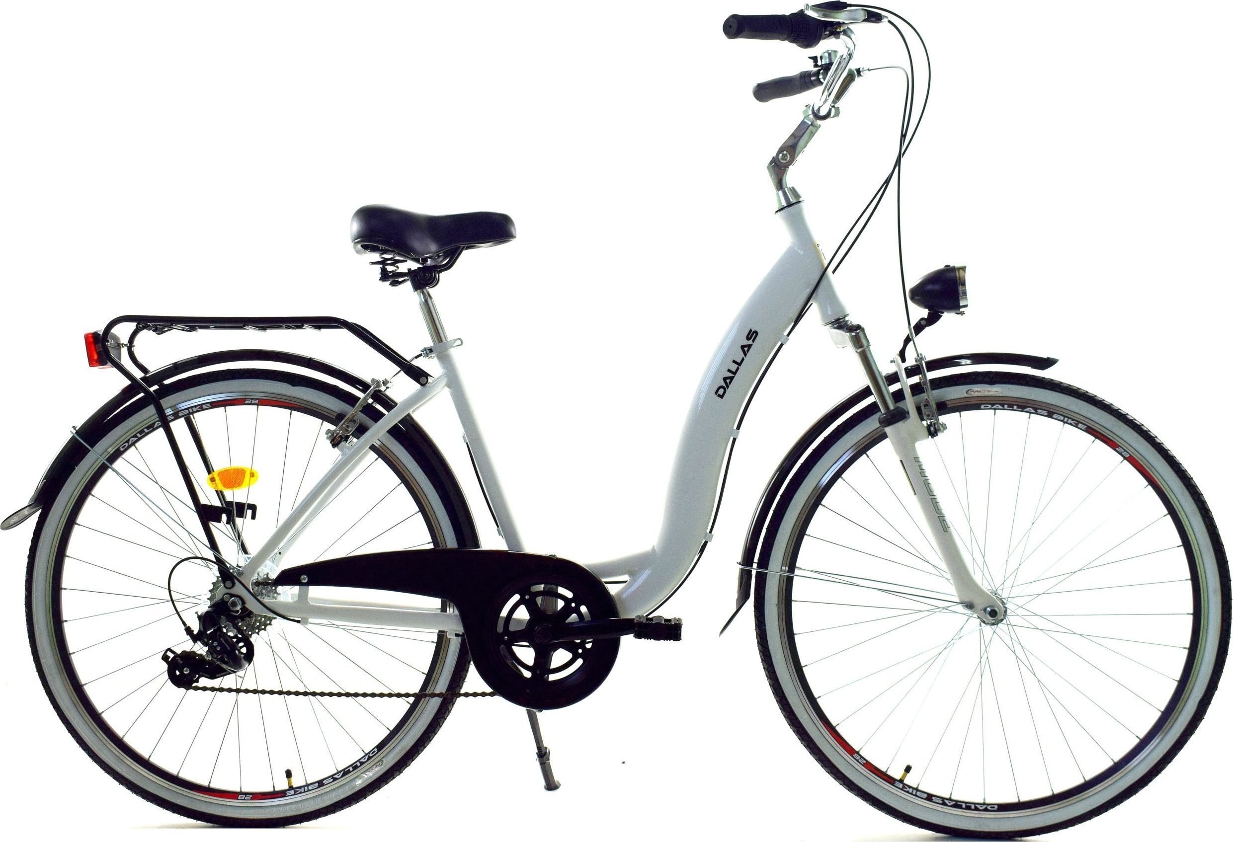 фото Велосипед міський Dallas City 28 7spd GE White/Black