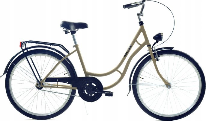 фото Велосипед міський Dallas Retro 26 1spd Cappucino