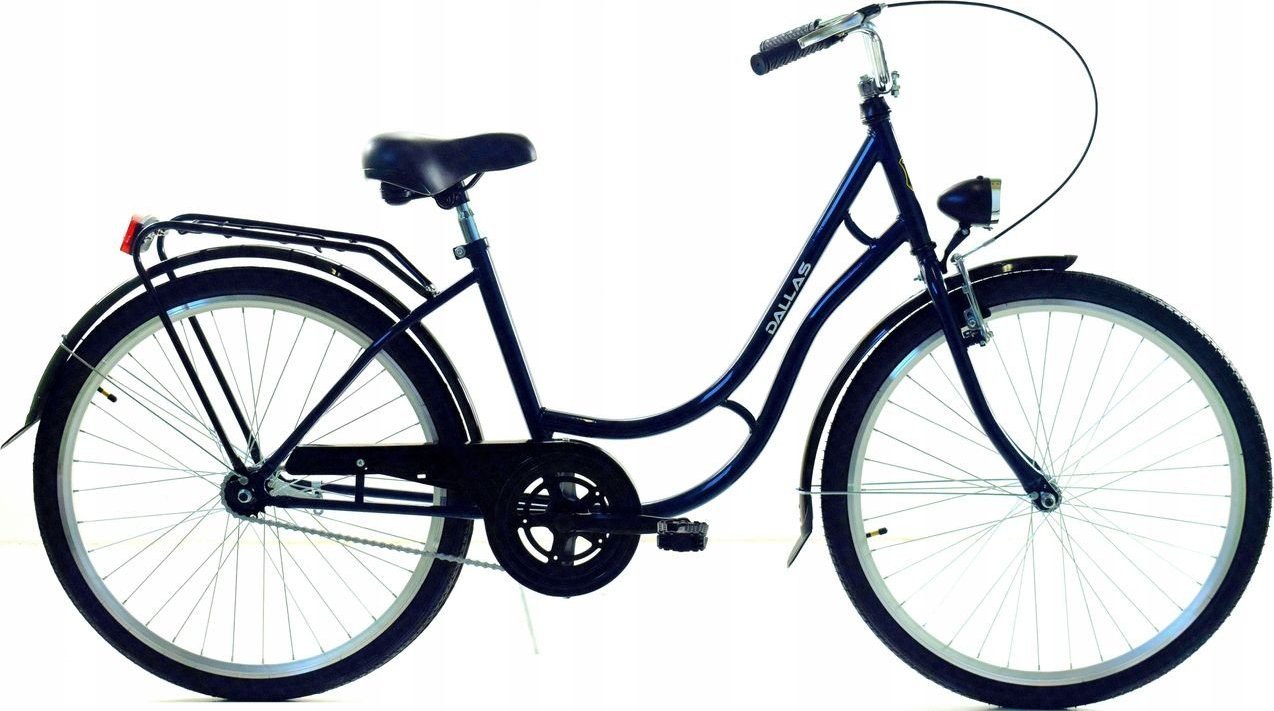 фото Велосипед міський Dallas Retro 26 1spd Granate