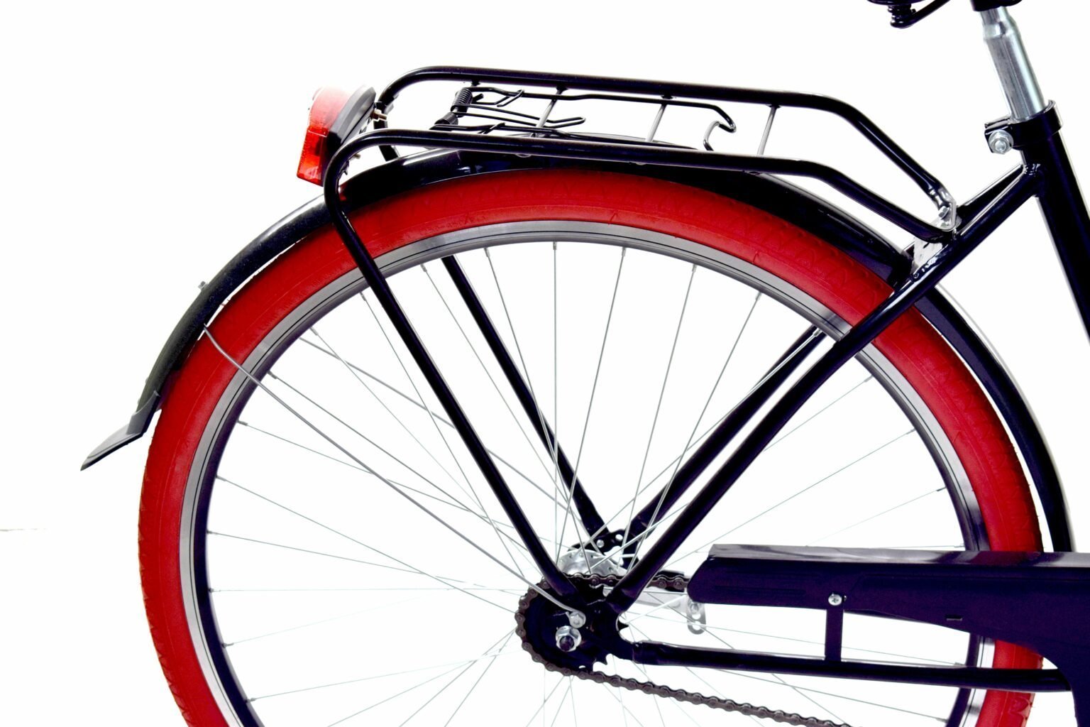 фото Велосипед міський Dallas Retro 28 1spd Black/Red