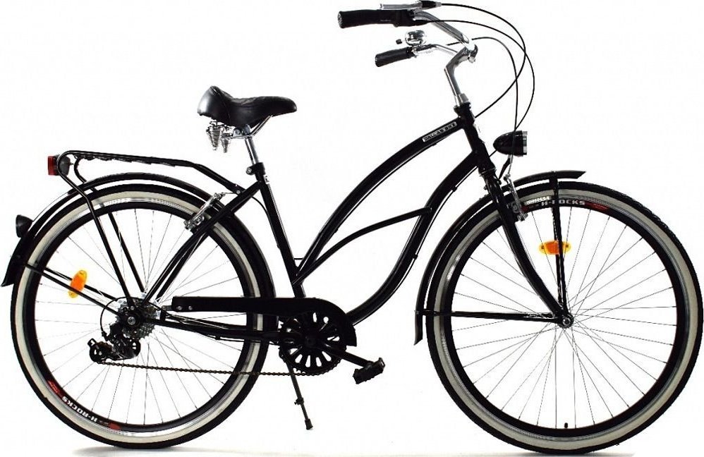 фото Велосипед міський Dallas Cruiser 26 7spd Lady Alu Black