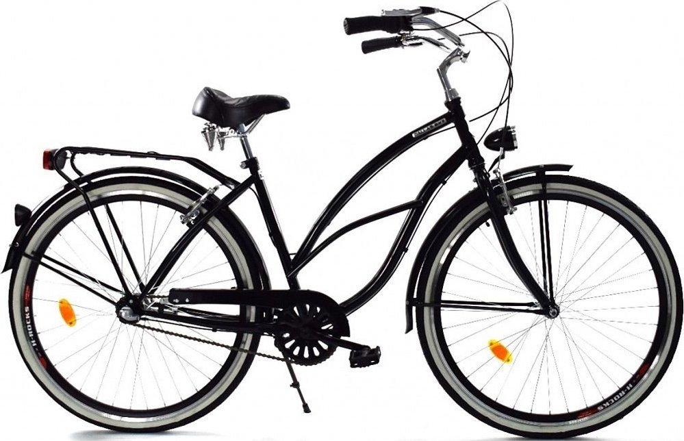 фото Велосипед міський Dallas Cruiser 26 3spd Lady Alu Black