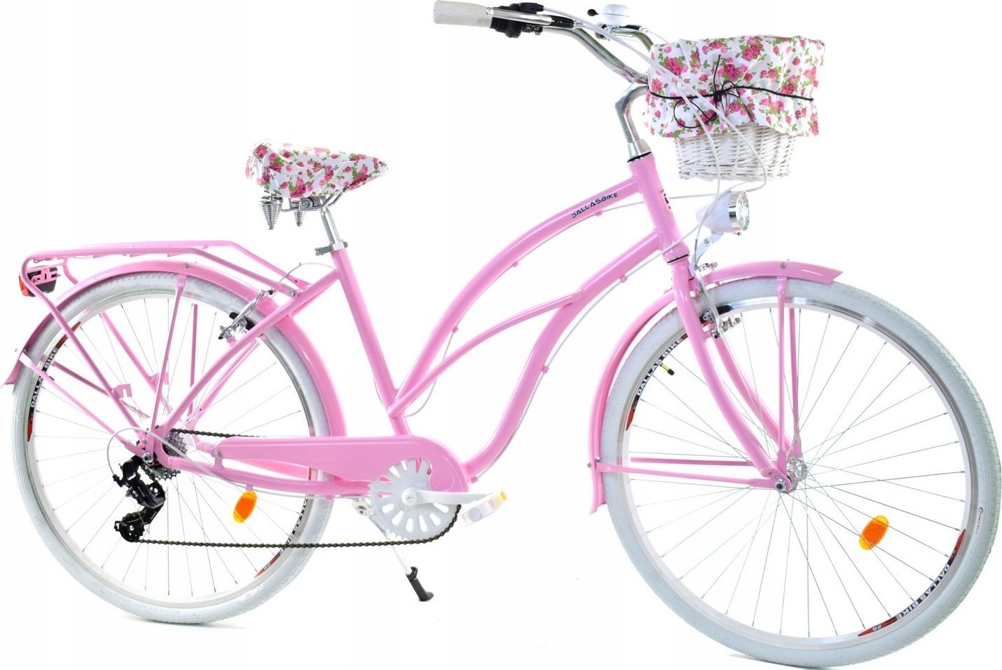 фото Велосипед міський Dallas Cruiser 28 7spd Lady Alu Pink/White