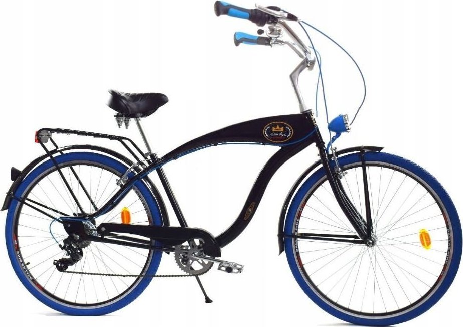фото Велосипед міський Dallas Cruiser 28 7spd GE Black/Blue