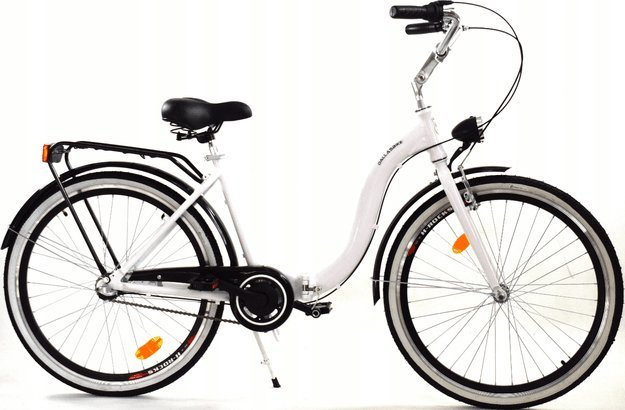 фото Велосипед міський Dallas Skadak 26 3spd Alu White/Black