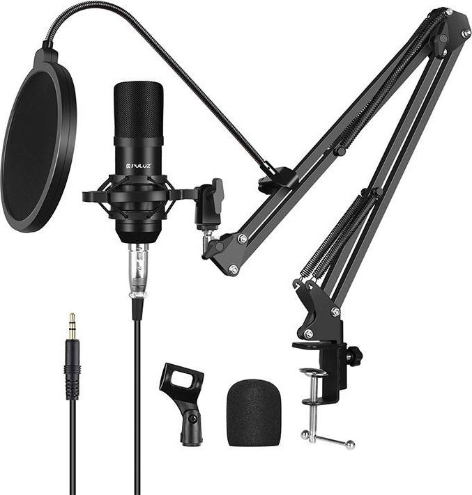 фото Мікрофон для ПК/ для стрімінгу, подкастів Puluz PU612B